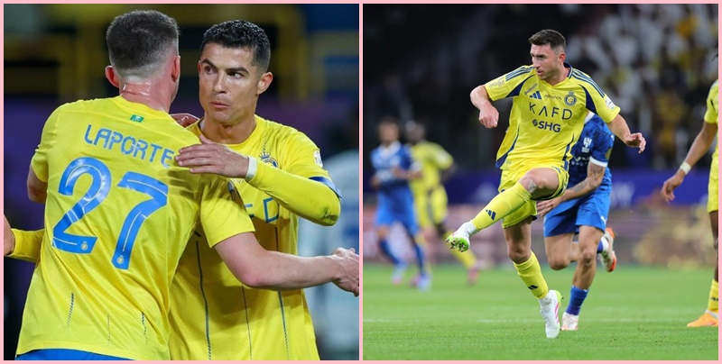 Al Nassr rất muốn bán Laporte cho Arsenal