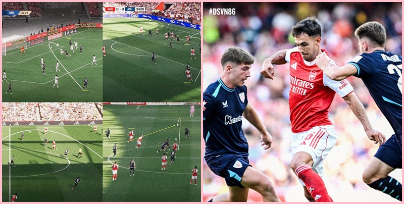 Điểm mới trong chiến thuật tiền mùa giải của Arsenal